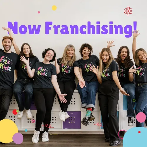 To our wonderful Fizz Kidz community, 

We are thrilled to announce that Fizz Kidz is now franchising! 

Eight years in the making, Fizz Kidz has grown into the thriving company we see today and we’re looking to share the success and partner with like-minded people! This means that YOU have the opportunity to own and operate your own amazing Fizz Kidz Studio. 

If you are driven, creative and passionate about working with kids, then we would love to hear from you. We can’t wait to see what the future holds as we embark on this exciting new adventure together. 

For more information please go to 
https://www.fizzkidz.com.au/franchising/. 

Talk soon! 
Talia - Fizz Kidz Director 

— To all the incredible people who have been part of this amazing journey in the last 8 years, thank you, thank you for the energy and enthusiasm you have brought to Fizz Kidz 🙏 It truly takes a village; a village of like-minded people who possess a shared goal. I am so proud of what we have achieved together 🫶