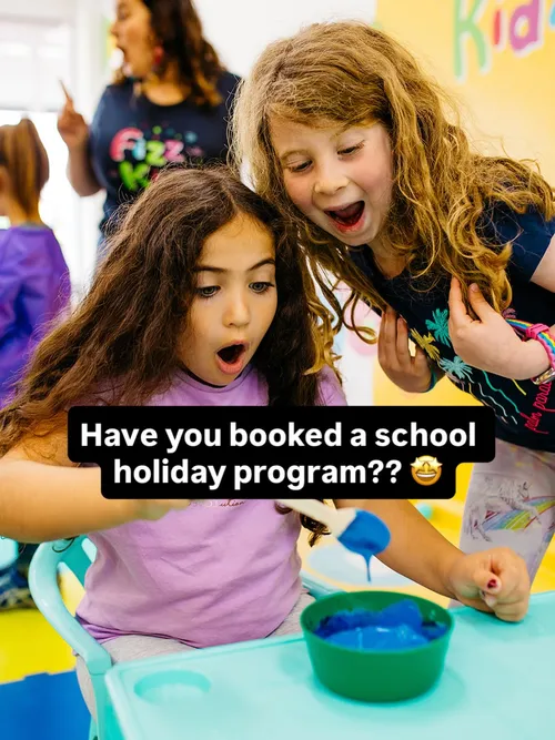 Limited Spots Left!
Our school holiday programs are filling fast – book ASAP to secure your place.
We can’t wait to see you for a holiday full of fun and creativity! 🌈✨
Link in bio to book ✌️